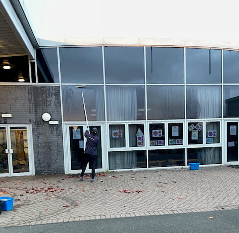 Team Member Commercial Window Cleaning in the West Midlands